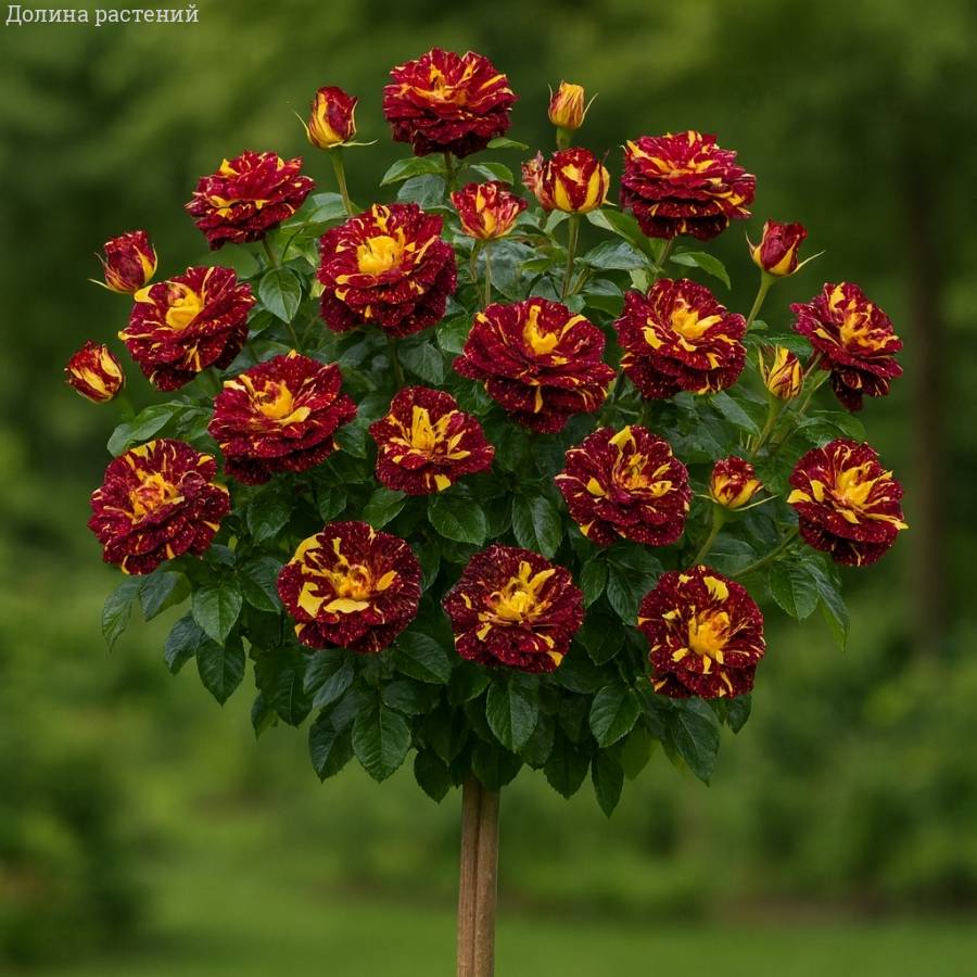 Роза штамбовая Фокус Покус - Dolinasad.by