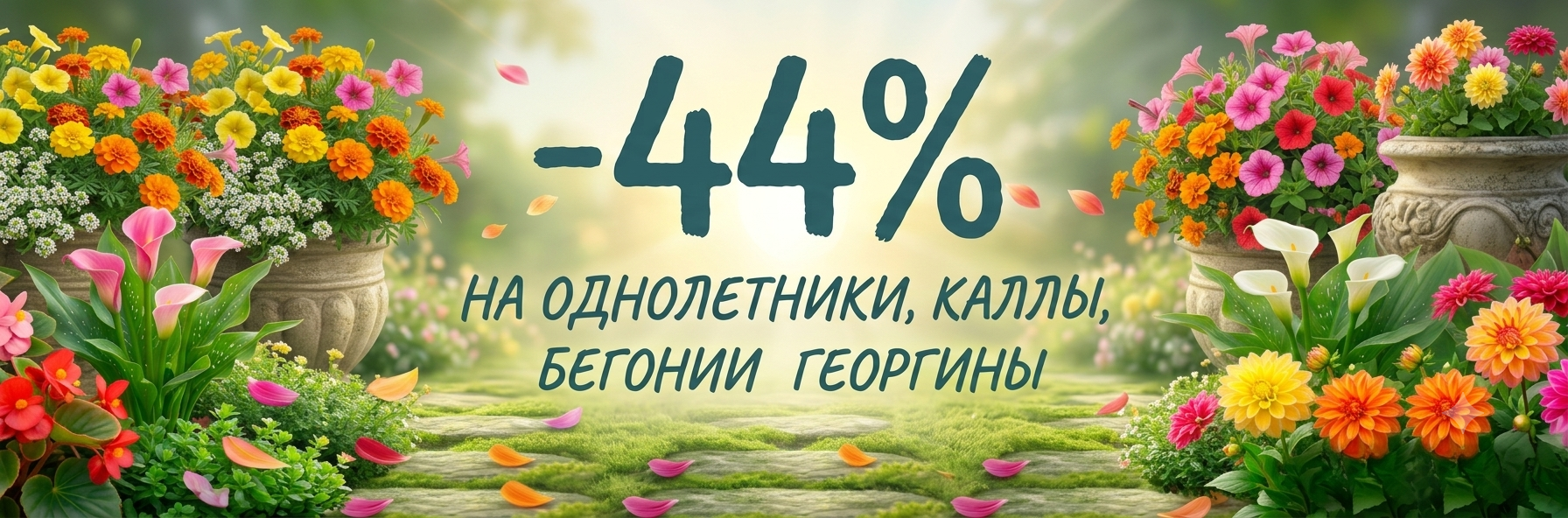 однолетники каллы бегони