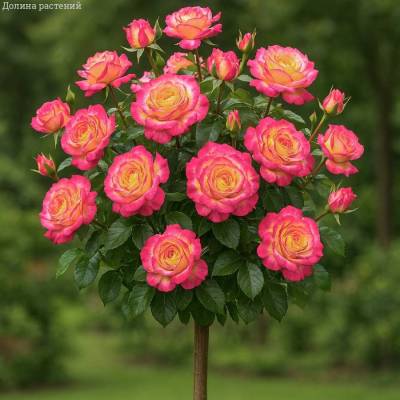 Роза штамбовая Ориент Экспресс - Dolinasad.by